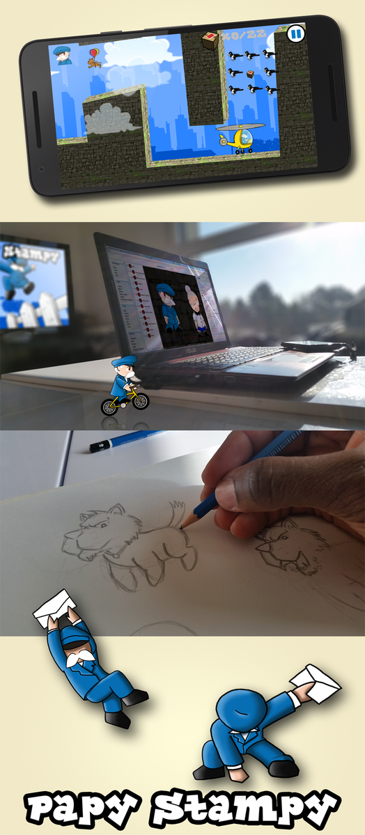 3/3 The art direction of Papy Stampy #PapyStampy #…