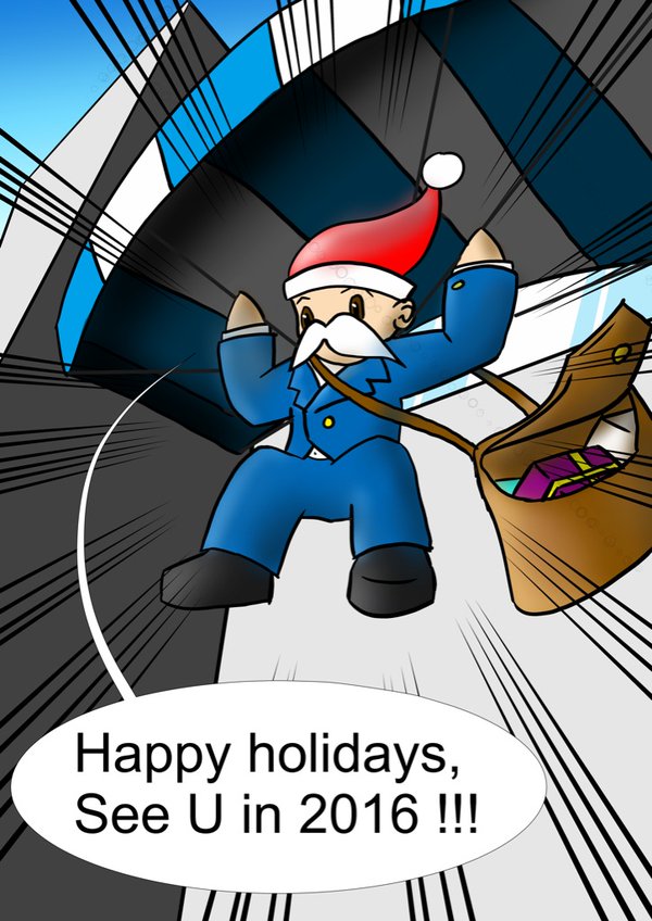 Happy holidays everyone! Get ready for #PapyStampy…